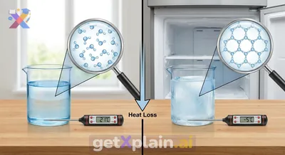 How Does Water Transform from Liquid to Ice?