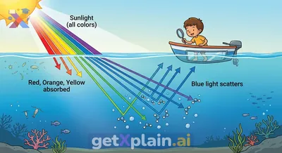 What Makes the Ocean Look Blue to Our Eyes?