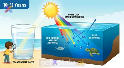 Why Does the Ocean Look Blue If Water is Clear?