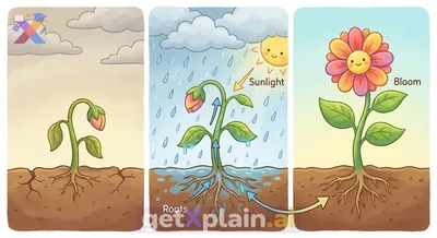 How Does Rain Help Plants Bloom and Grow?