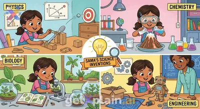 How Can Young Scientists Like Sama Explore and Create with Science?