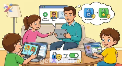 How Can We Safely Add Family Members to Online Accounts?