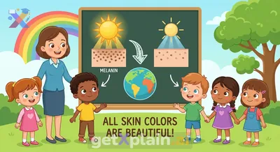 What Causes the Different Colors of Human Skin?