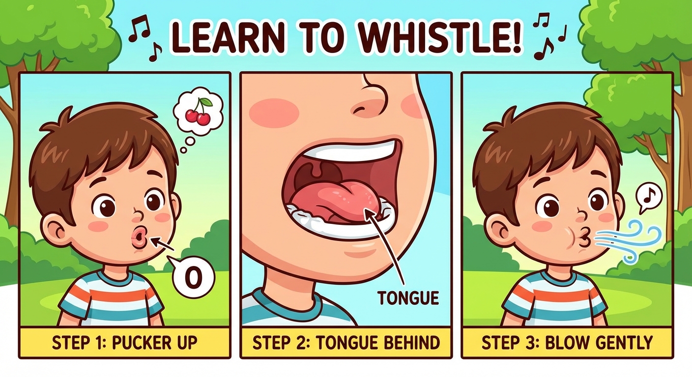 How Can I Learn to Whistle Using Simple Steps?