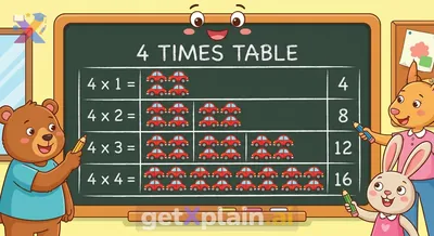 What is the 4 Times Table and How Does It Work?
