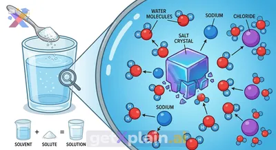 How Does Salt Dissolve in Water?