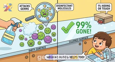 How Do Disinfectants Like Dettol Really Fight Germs?