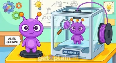 What Can We Discover About This 3D-Printed Alien Figurine?