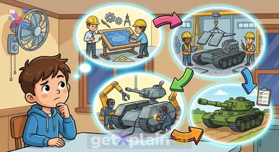 كيف يبني المهندسون دبابة قوية؟