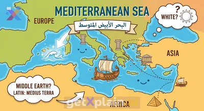 Why Is the Mediterranean Sea Called What It Is?