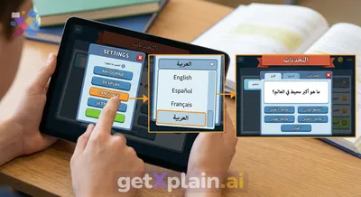 How to Change Game/App Language to Arabic?