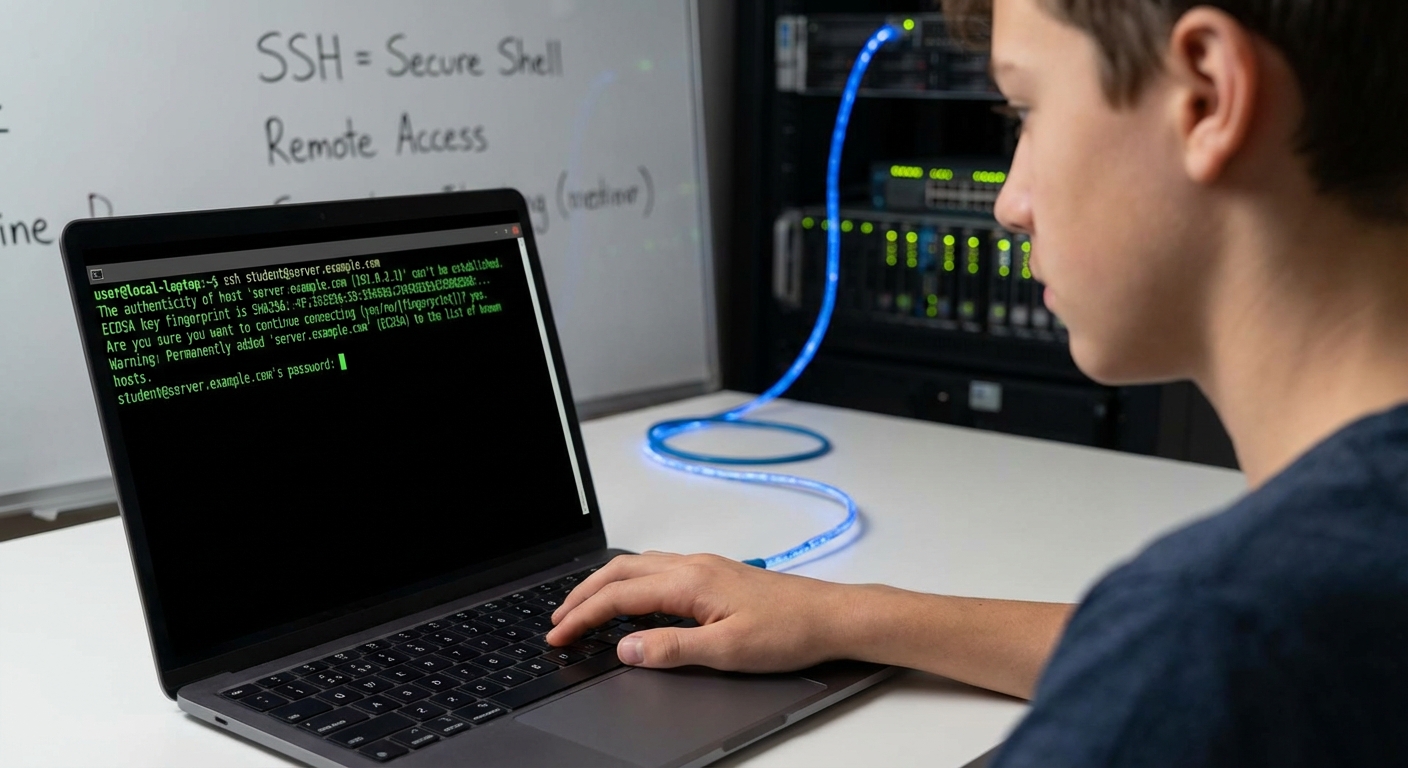 How to Securely Connect to a Remote Computer Using SSH?