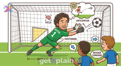 How Does Legendary Goalkeeper Buffon Save Shots?
