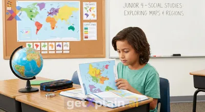 Are Maps and Areas Part of Junior 4 Social Studies?