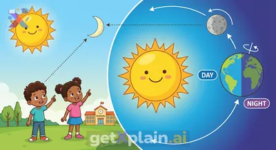 Why Can We See the Moon in the Daytime Sky?