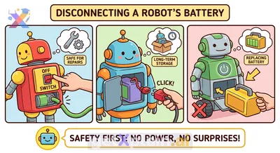 How Do Robot Batteries Get Disconnected?