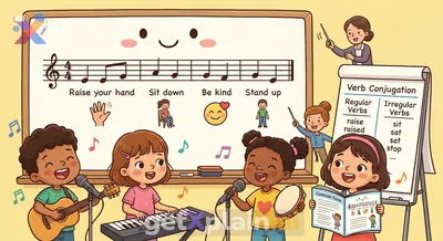 How Can We Sing English Classroom Rules?