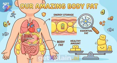 How Much Fat Does a Human Body Have and Why?