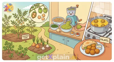 Where Do Falafel's Delicious Ingredients Come From?