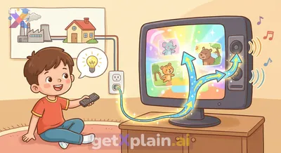 How Does Electricity Power Our Televisions?