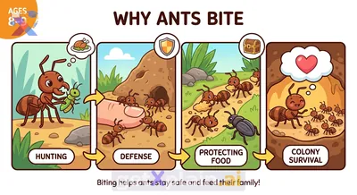 Why Do Ants Bite and What Benefits Them?