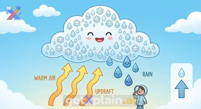 What Keeps Clouds from Falling Out of the Sky?