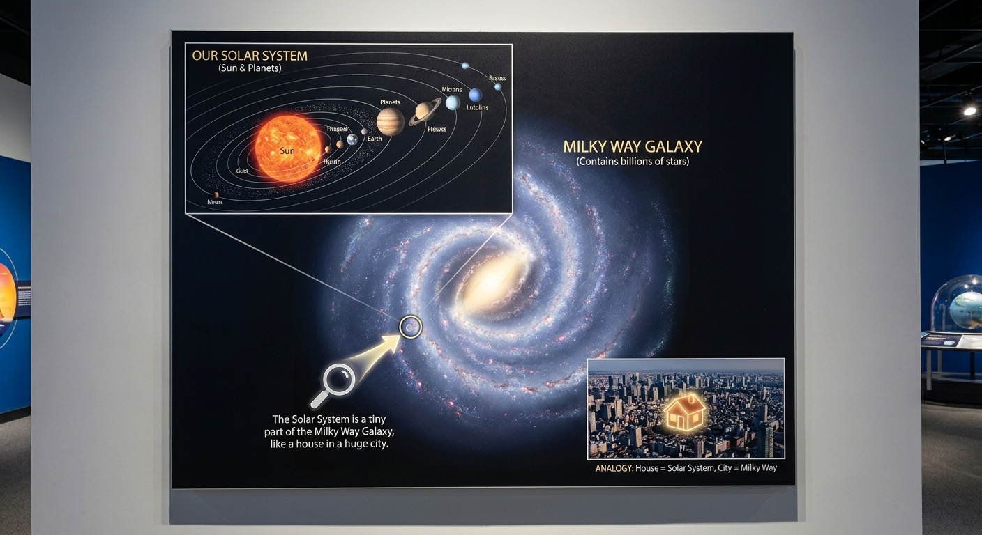 What Are Our Solar System and the Milky Way Galaxy?