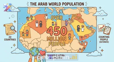 How Many People Live in the Arab World?