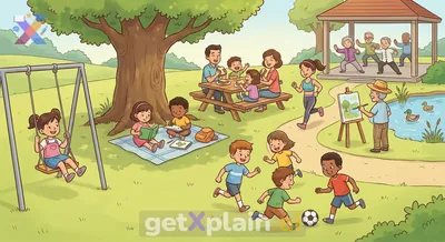 How can we observe and describe what people are doing?