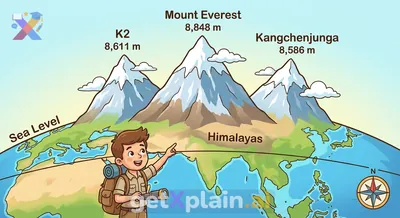 What are the World's Tallest Mountain Peaks?