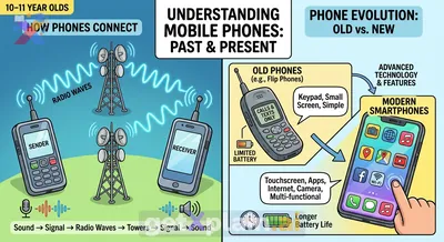 How Do Mobile Phones Work and Evolve?