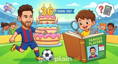 How Old is Famous Footballer Lionel Messi?