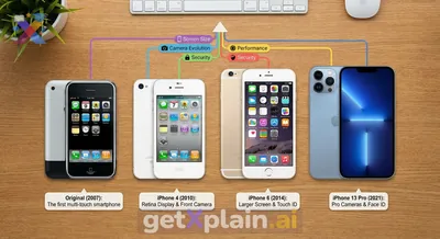 How Have iPhones Changed Over Generations?