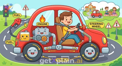 كيف تعمل السيارات؟ استكشاف ما يجعلها تتحرك