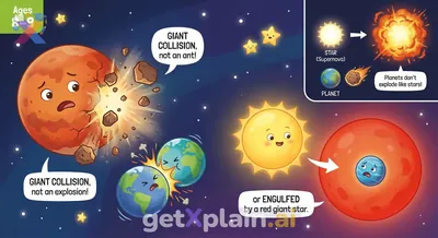 Have Planets Exploded? Understanding Cosmic Collisions and Planetary Fates