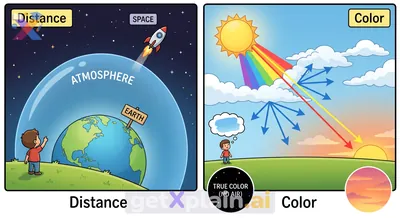 Why Can't We Reach the Sky, and What's Its Real Color?