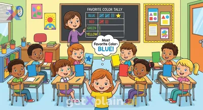 Which Color Is Most Popular Among Students?