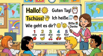 What Should I Learn in My First Sixth Grade German Lesson?