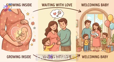 How Do Babies Grow and Join Our Families?