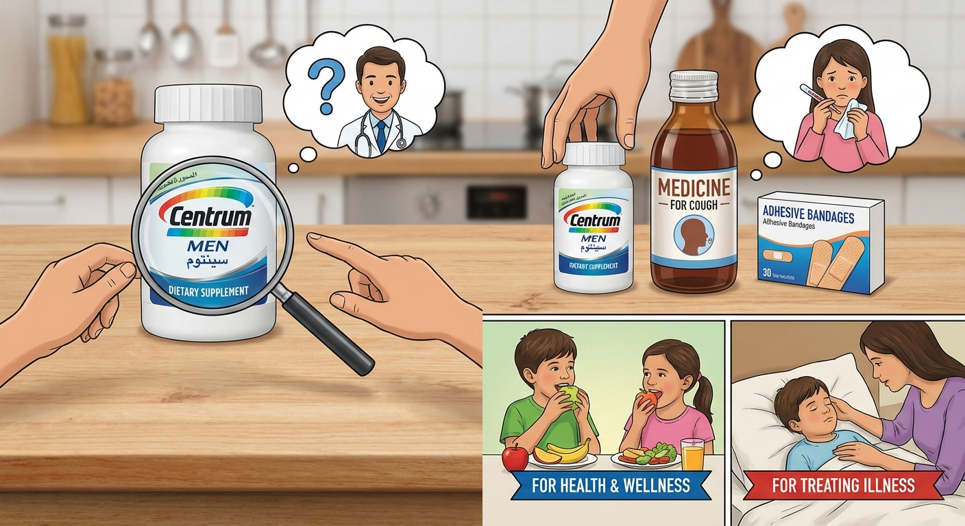 Is Centrum MEN Medicine or a Supplement, and What's the Difference?