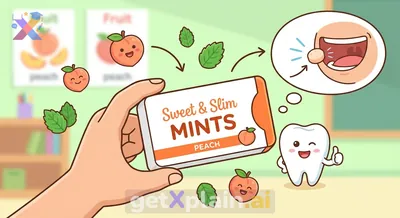 What is the 'Sweet & Slim PEACH' item?