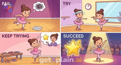 How Can We Learn Persistence from a Dancer's Journey?