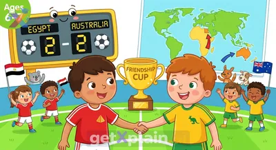 Which Country Won the Sports Match: Egypt or Australia?