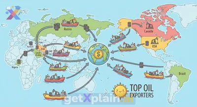 Who Are the World's Top 10 Oil Exporters?
