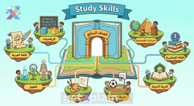 What are the core subjects taught in First Preparatory (7th Grade)?