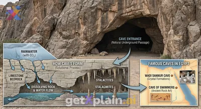 Caves Explored: Formation and Famous Egyptian Sites