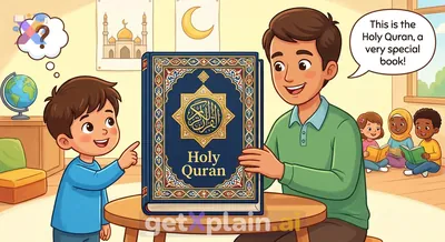 What is this beautifully designed holy book called?