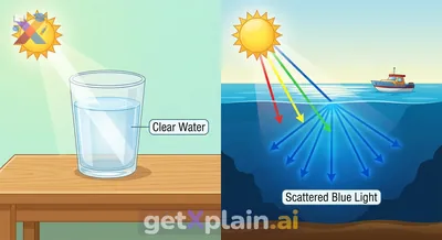 Why Does the Ocean Look Blue When Water is Clear?