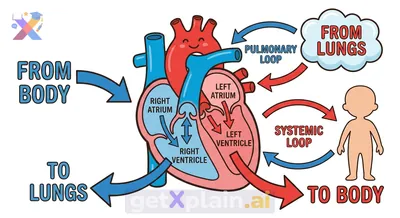 How Many Heart Chambers Are There, and What are Pulmonary and Systemic Circulation?