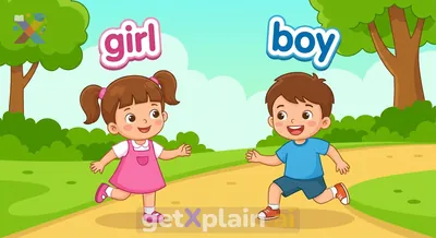 What is the English Word for 'Girl'?